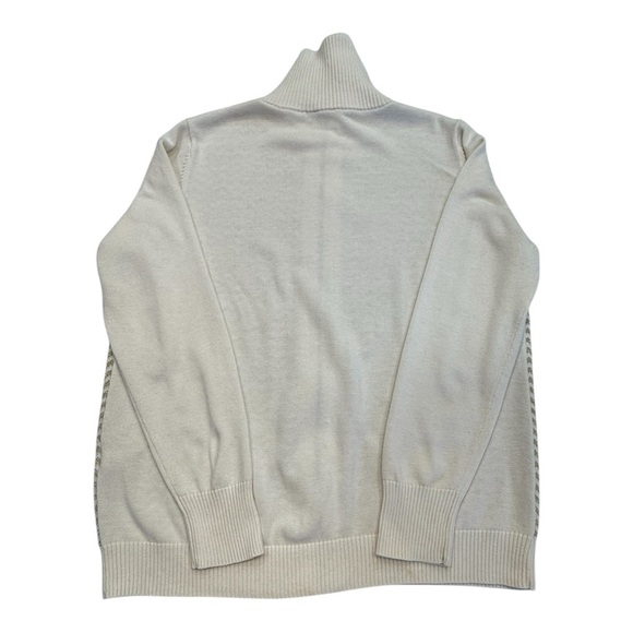 Chicos Full Zip Mock Neck Cardigan Sweater Size L - Picture 5 of 5